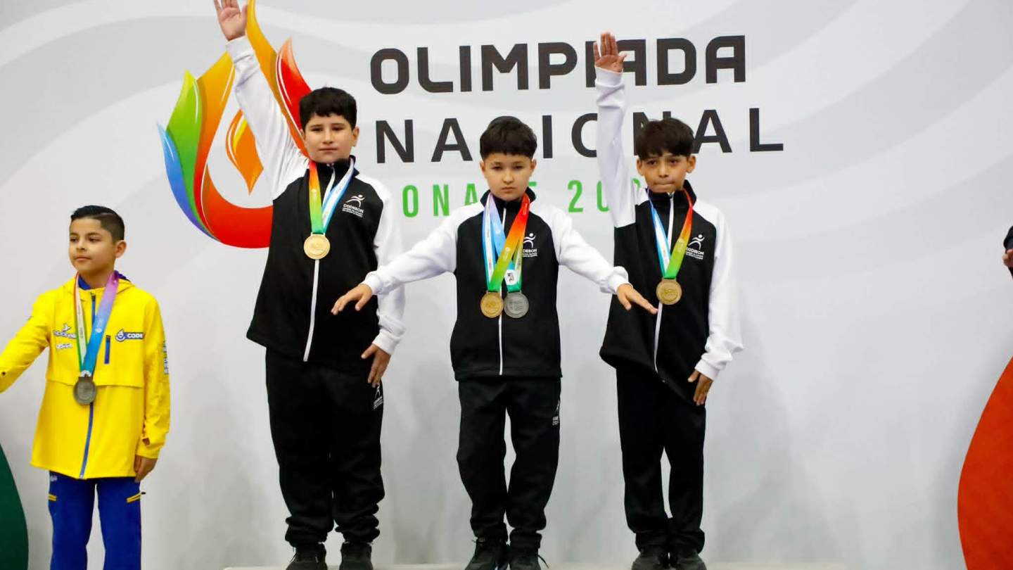 GIMNASIA TRAMPOLÍN DE SONORA ABRE CON DOS MEDALLAS SU ACTUACIÓN EN OLIMPIADA NACIONAL 